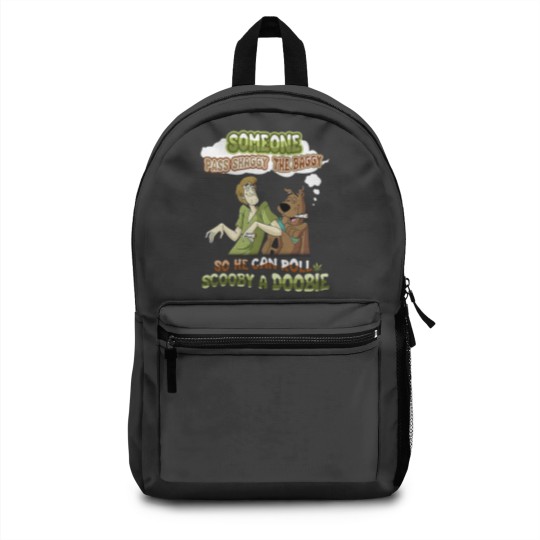 Discover Scooby Doo Someone Pass Shaggy The Baggy So He Can Roll Scooby A Doobie Backpacks