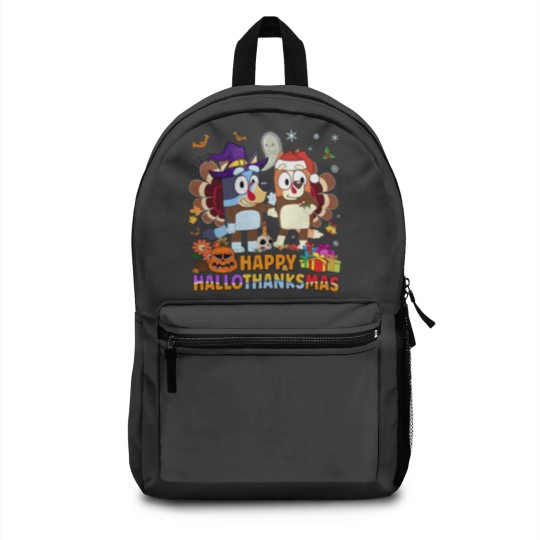 Discover BlueyDad Bingo Halloween Thanksgiving Backpacks