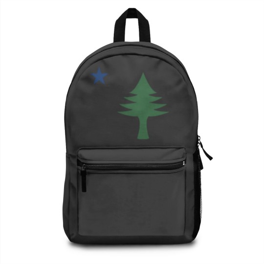 Discover Maine 1901 Original Tree and Star Flag Active Backpacks