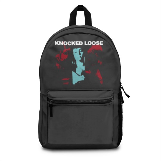 Discover Knocked Loose Merch Knocked Loose Happiness Backpacks Backpacks