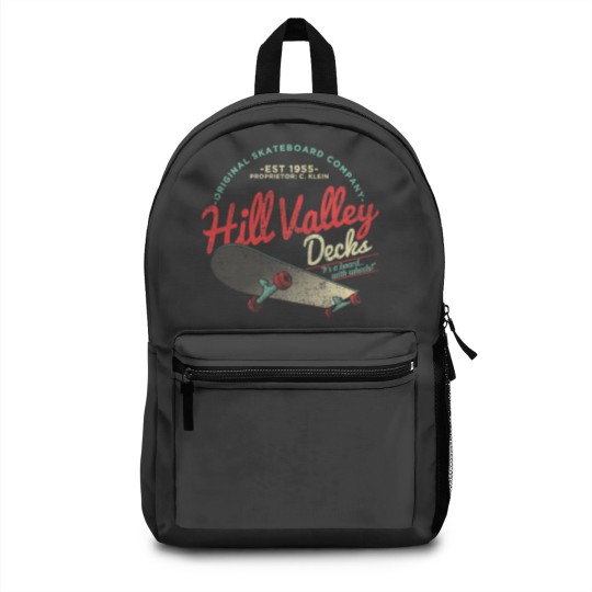 Discover Hill Valley Decks Original Skateboard Company Backpacks