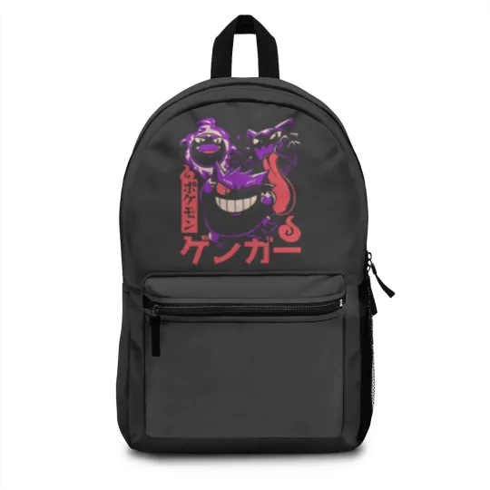 Discover Gengar inspired Backpacks, manga Backpacks, Anime clothing,Anime gift Anime Backpacks Backpacks