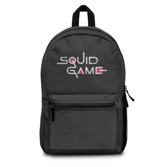 Discover Squid Cosplay English Title Logo Backpacks