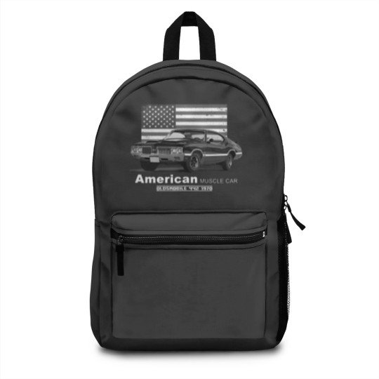 Discover oldsmobile 442 american muscle car 60s 70s old is gold Backpacks
