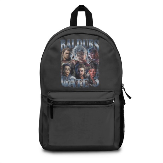 Discover Baldurs Gate 3 Vintage Backpacks, Gift For Woman and Man Unisex Backpacks