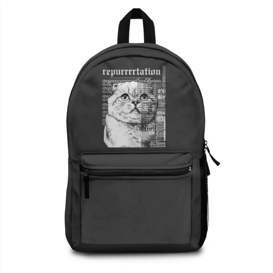 Discover Vintage Reputation Cat Backpacks, Reputation Karma Backpacks