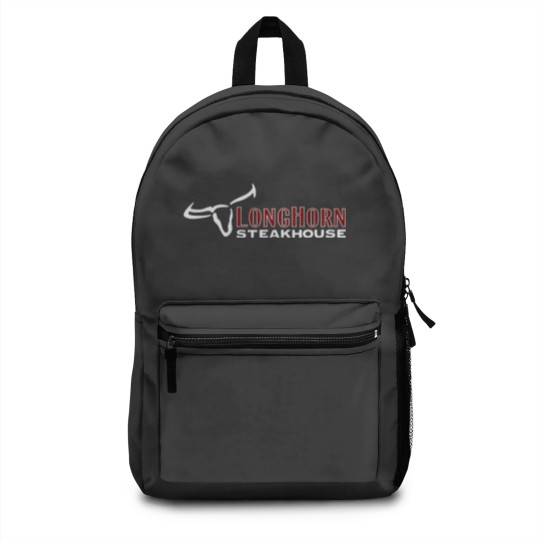 Discover Longhorn New York Steakhouse Restaurant Food Logo Cool Backpacks