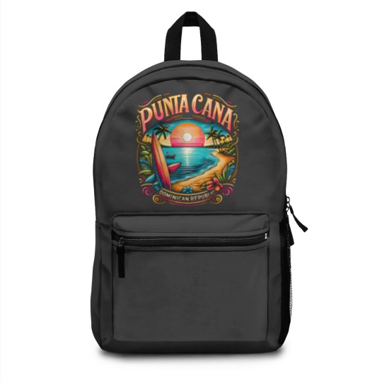 Discover Punta Cana Dominican Republic Vacation Beach Backpacks