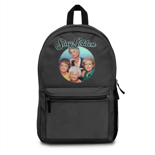Discover Womens The Gol den Girls Stay Golden Four Mature Women TV Show 80s 90s Fans Gifts Backpacks