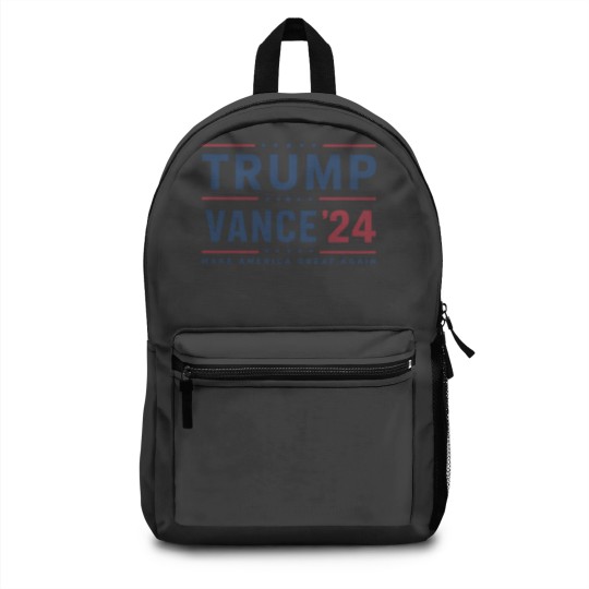 Discover Trump 2024 Backpacks, Trump Vance 24 Backpacks, President Trump, JD Vance Backpacks
