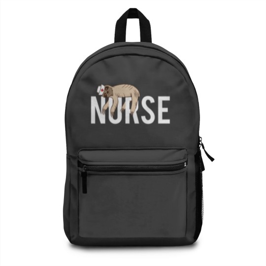 Discover Nurse Sloth Sloth Animal Lovers Nursing Gift Backpacks