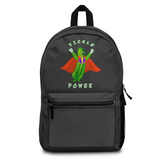 Discover Pickleball Pickle Power Super Hero Backpacks