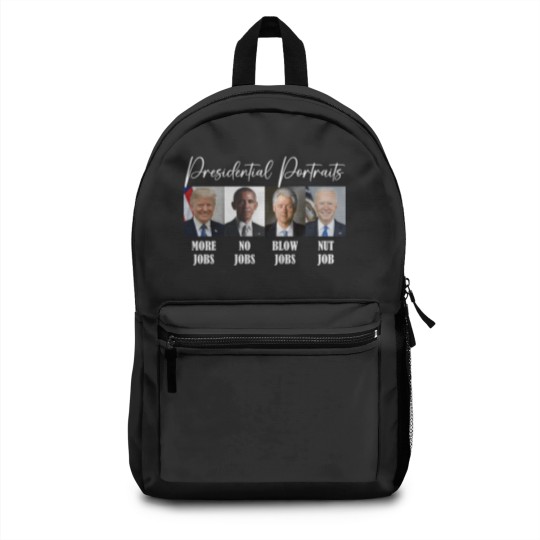 Discover Presidential Portrait Backpacks - Sarcastic Backpacks - Women's Backpacks - Mens Backpacks