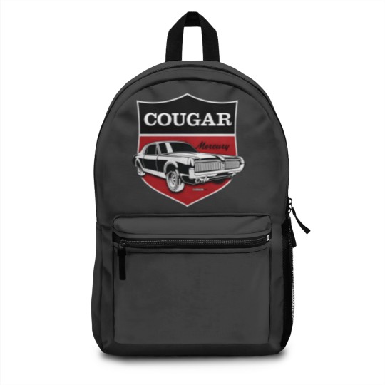 Discover Classic Mercury Cougar crest Backpacks