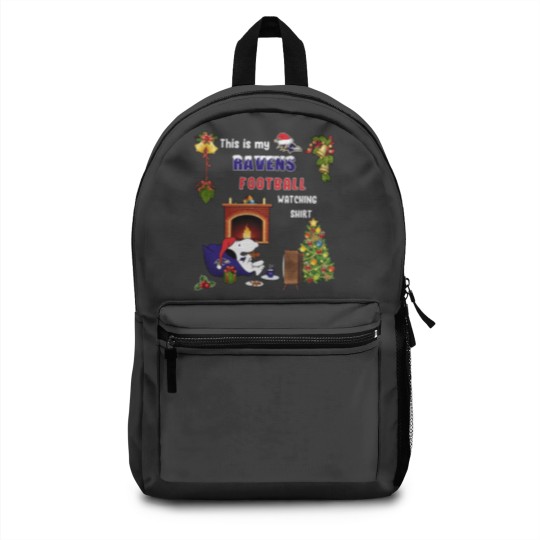 Discover Ravens Charlie Brown and Snoopy Football Christmas Backpacks