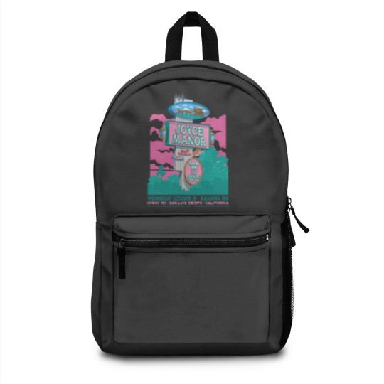 Discover Joyce Manor At Madonna Inn Show Backpacks Tigers Jaw Size S-5XL, Multicolor
