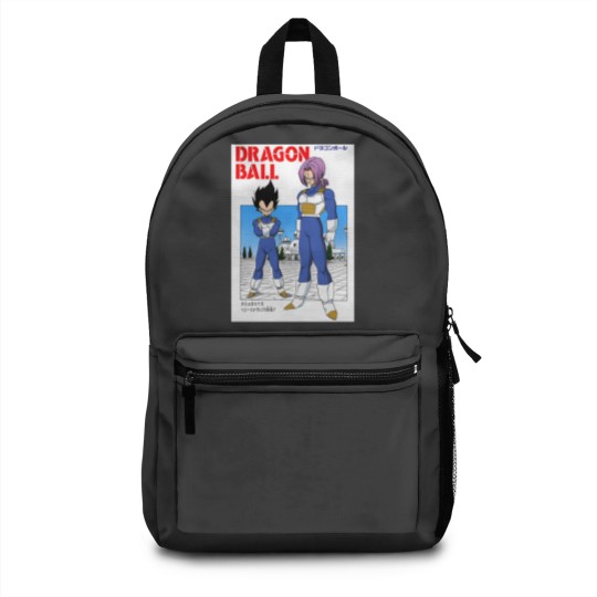 Discover DBZ Vegeta & Trunks Manga Cover Backpacks