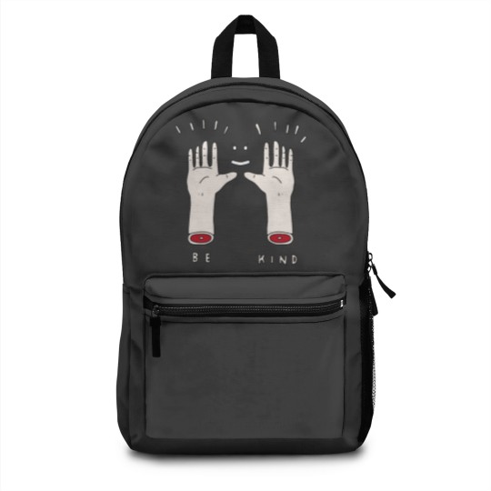 Discover Frightened Rabbit “Be Kind” Hands Backpacks