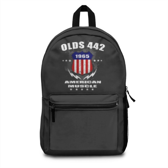 Discover 1965 Olds 442 American Muscle v3 Backpacks