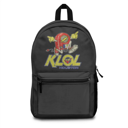 Discover KLOL FM Houston 1970 Backpacks