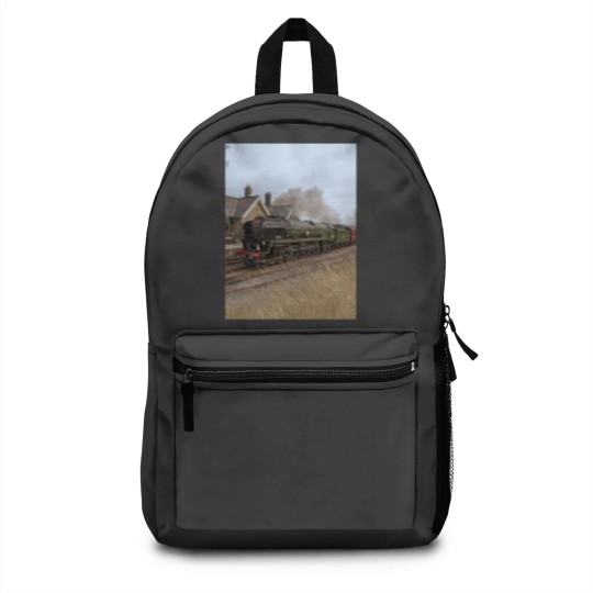 Discover Steam train over Yorkshire moors Backpacks