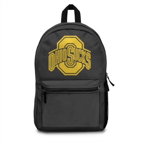 Discover Ohio Sucks Backpacks for Michigan Wolverine fans