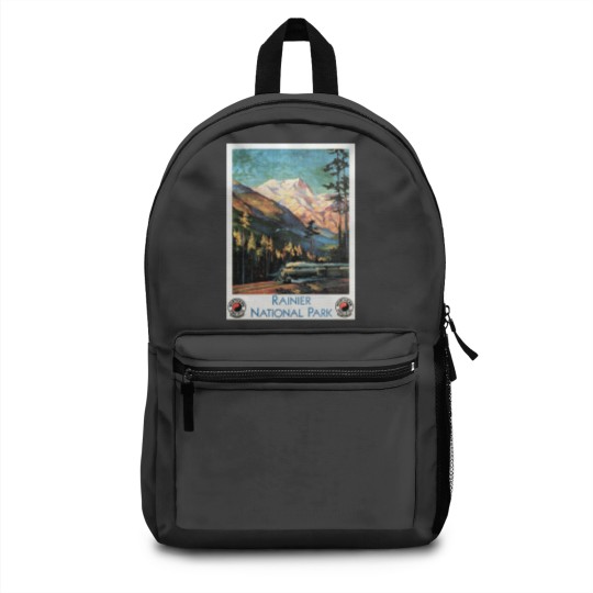 Discover Rainier National Park Old Railway Northern Pacific Backpacks