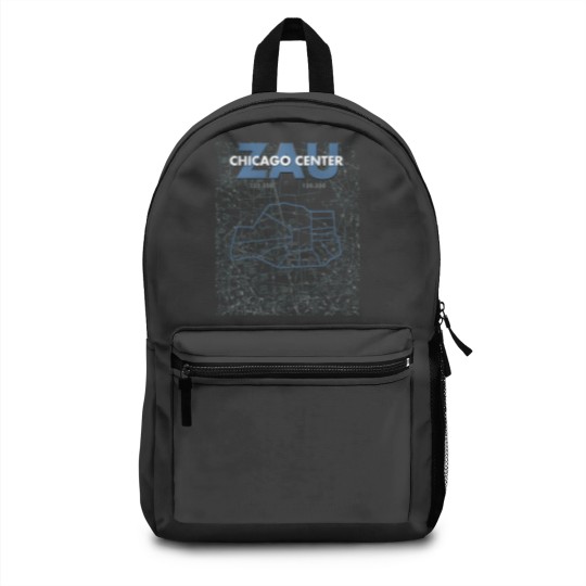 Discover ZAU Chicago Center Air Traffic Control ATC Artwork Active Backpacks