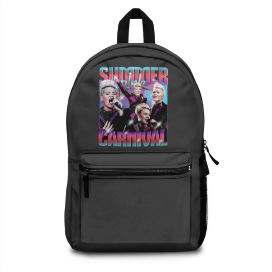Discover Pink Singer Summer Carnival 2024 Tour Backpacks, Trustfall Album Backpacks, Pink Singer Tour Backpacks
