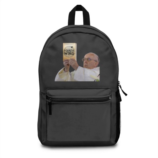 Discover Fourth Wing Pope Meme Backpacks