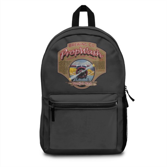 Discover PropWash Brewing Co. Radial Red DHC2 Beaver Floatplane Backpacks