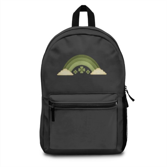 Discover Watercolor Rainbow St Patrick Day Backpacks