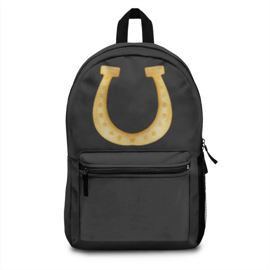 Discover Watercolor Horseshoe Painting Clip Art St Patricks Illustration Backpacks