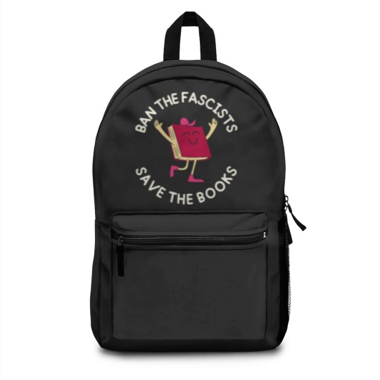 Discover Ban the fascists save the books - Bookworms Backpacks