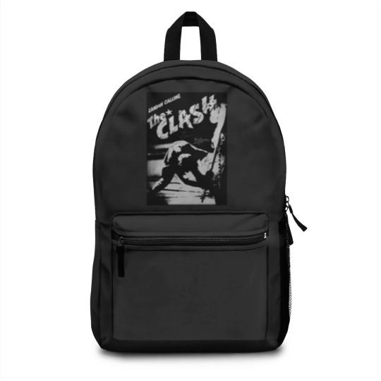 Discover The Clash Backpacks, London Calling Clash Vintage Unisex Backpacks