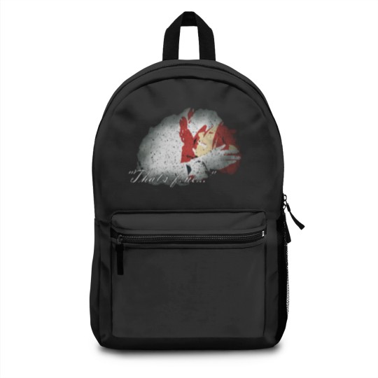 Discover That_s fine... .png Backpacks