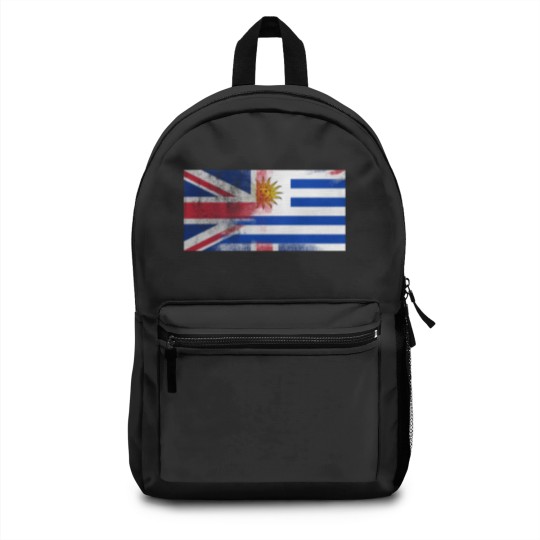 Discover British Uruguayan Half Uruguay Half UK Flag Backpacks