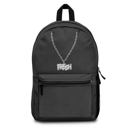 Discover fresh fresh hip hop music party text necklace jewe Backpacks