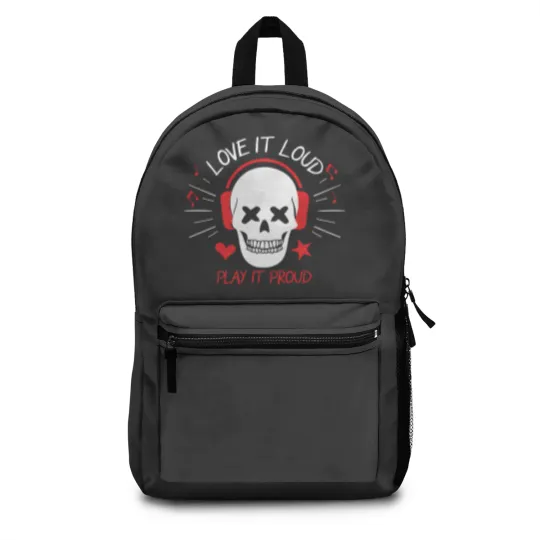 Discover Love it loud play it proud Backpacks