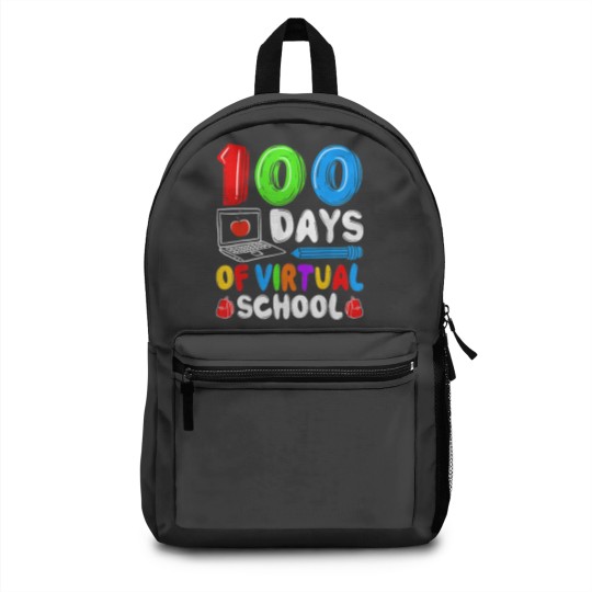 Discover 100 Days Of Virtual School Funny 100th Day Backpacks