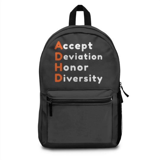 Discover Accept Deviation Honor Diversity Backpacks