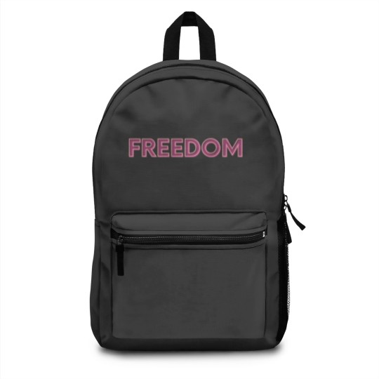 Discover Freedom People World Together Backpacks