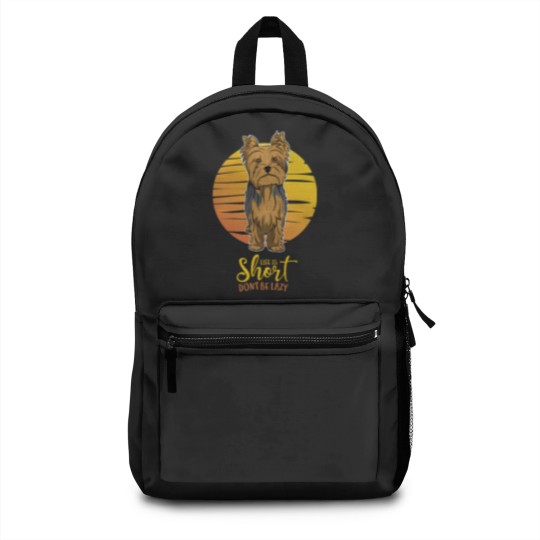 Discover Yorkshire Terrier Dog Vintage Backpacks