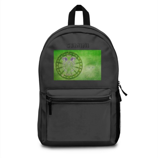 Discover Gemini Zodiac Astrology design Backpacks