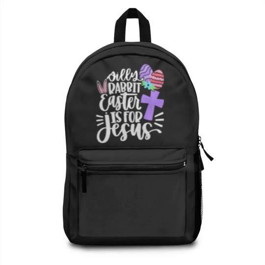 Discover Christians Cute Silly Rabbit Easter Is For Jesus Backpacks
