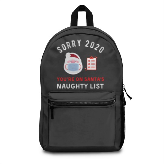 Discover FUNNY SANTA's NAUGHTY LIST CHRISTMAS 2020 FUN FAMI Backpacks