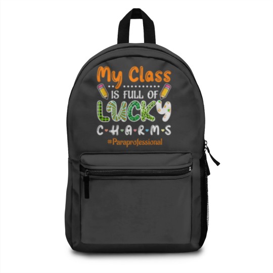 Discover Class Full Of Lucky Charms St Patricks Paraprofess Backpacks