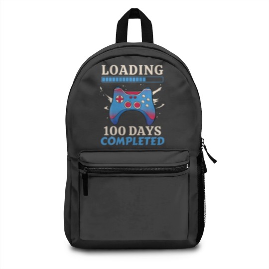 Discover Level 100 Days Of School Complete Gamer Video Game Backpacks