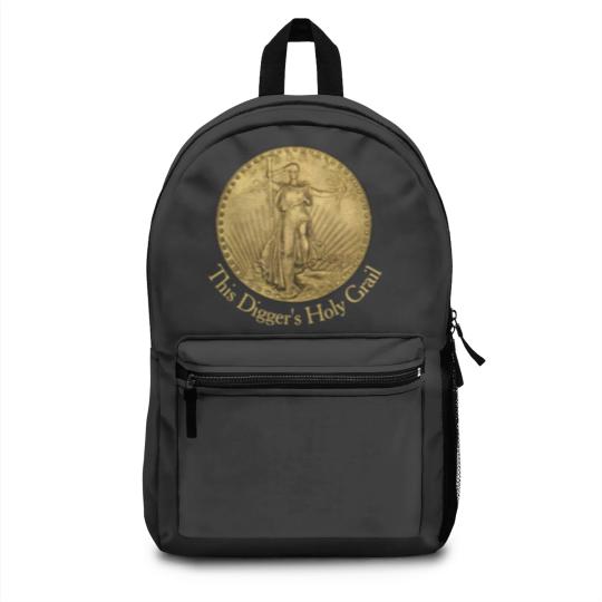 Discover Metal Detector's Holy Grail Double Eagle Gold Coin Backpacks