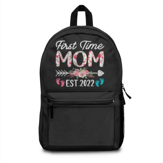 Discover First Time Mom Birthday Mothers Day Cute Flower Backpacks